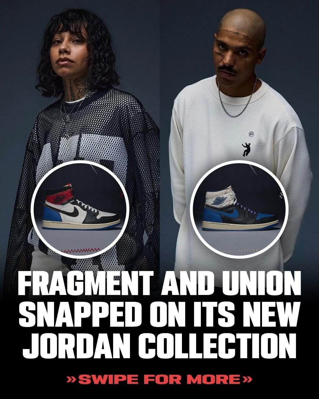 Fragment x Union x AJ1|三方联名狠鞋,直接预定年度鞋王